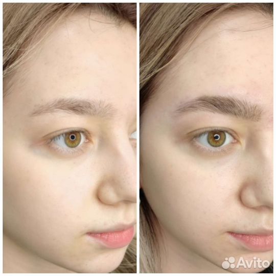 Оформление бровей, ламинирование, окрашивание