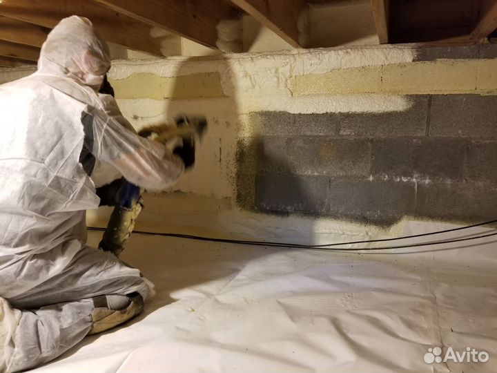 Утепление пенополиуретаном крыши дома