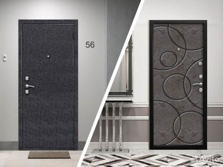 Металлическая входная дверь. Рассрочка без банка