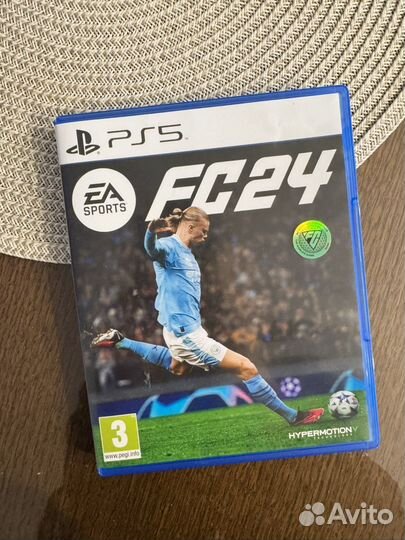 Диск фифа24 на ps5