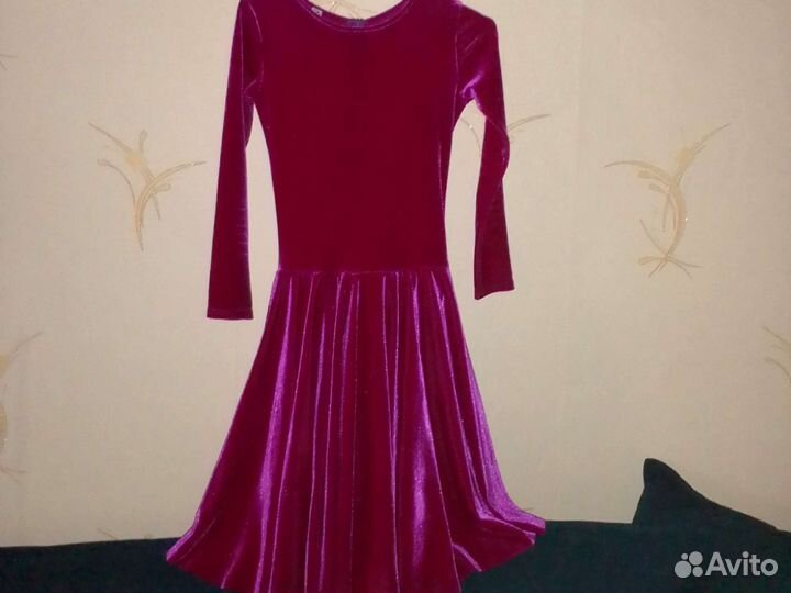 Платье рейтинговое Top Dance (велюр)