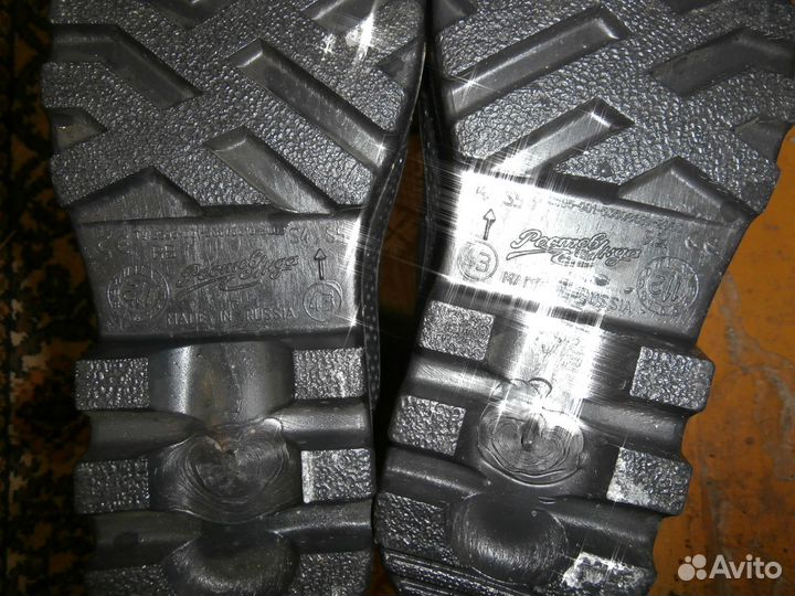 Сапоги рабочие чёрные 43 размер