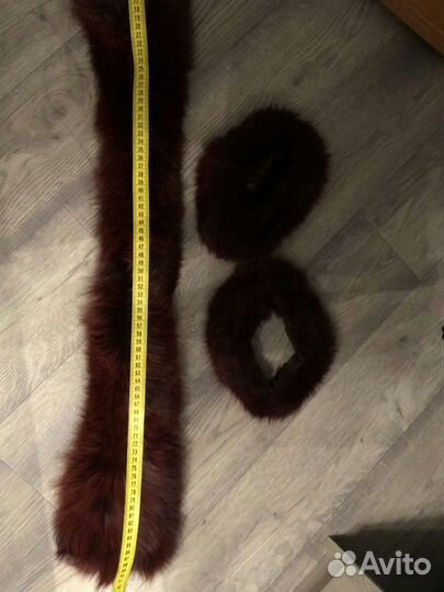 Лисий воротник, шкурка лисы
