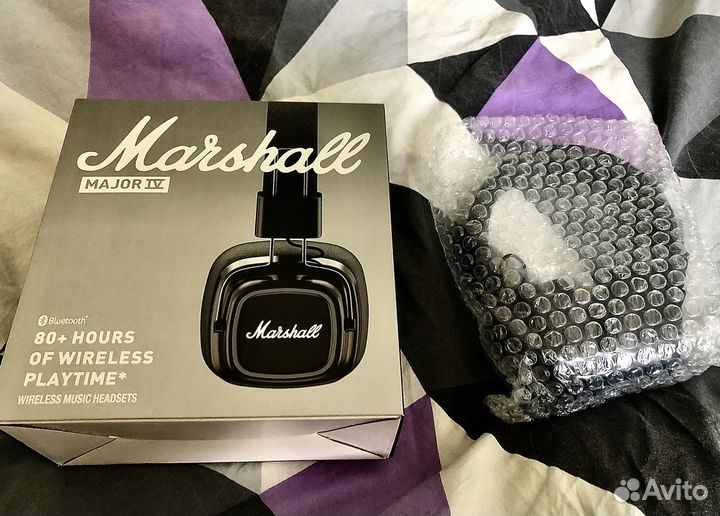 Беспроводные наушники marshall major 4