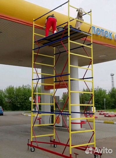 Арена бетономешалки, вышки туры