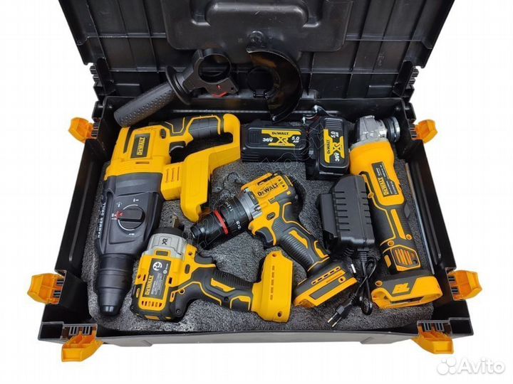 DeWalt 4в1 ударный шуруповерт ушм перфоратор