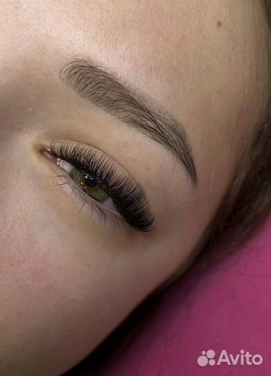 Наращивание ресниц модель