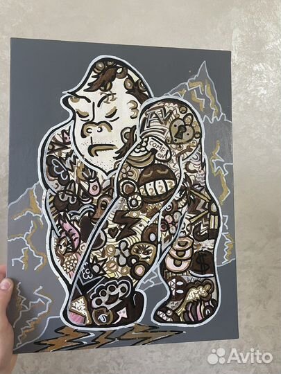 Картина ручной работы