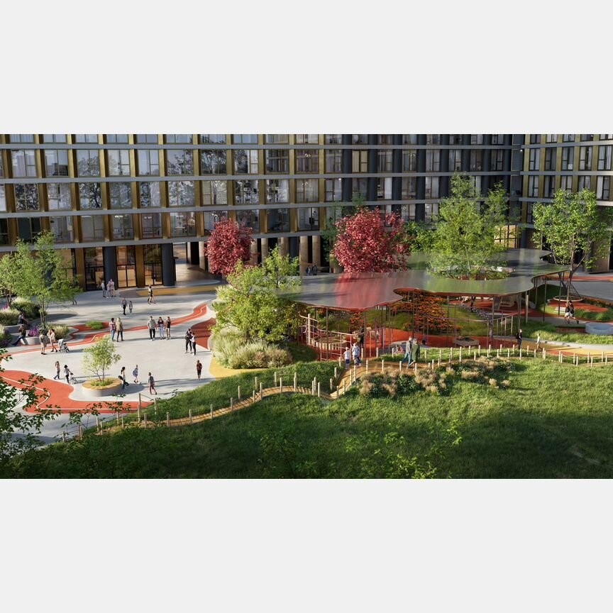 2-к. апартаменты, 54 м², 24/29 эт.