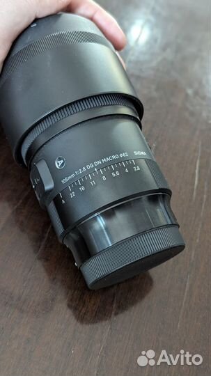 Объектив Sigma 105mm f/2.8 dg dn macro Sony FE