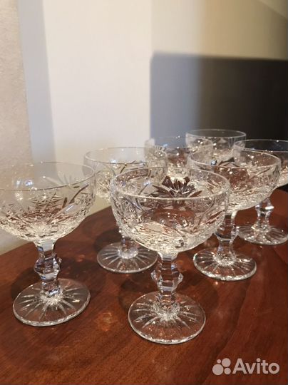 Хрустальные рюмки СССР