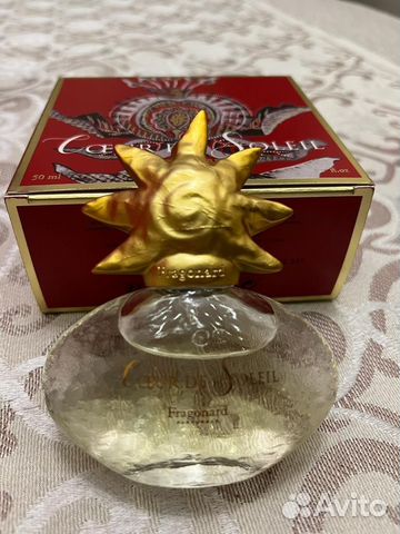 Духи fragonard coeur de soleil 50 ml