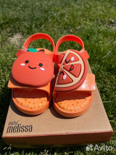 Mini melissa босоножки