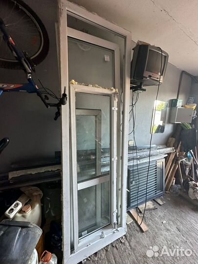 Пластиковые окна и двери пвх бу