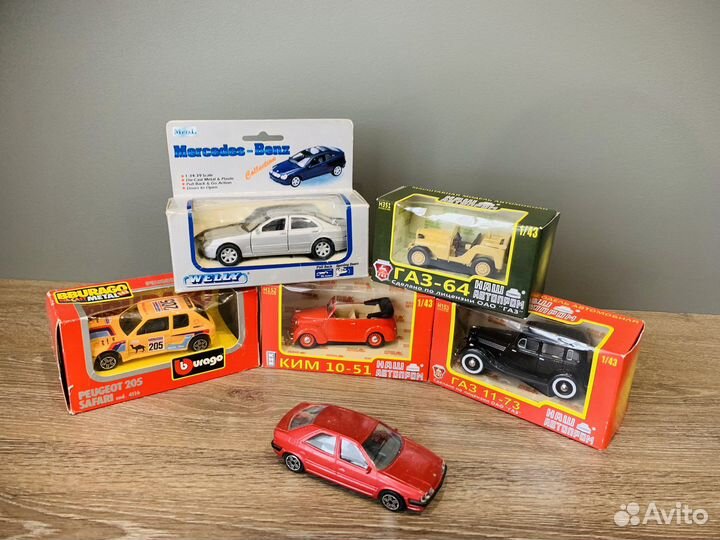 Модели авто 1 43