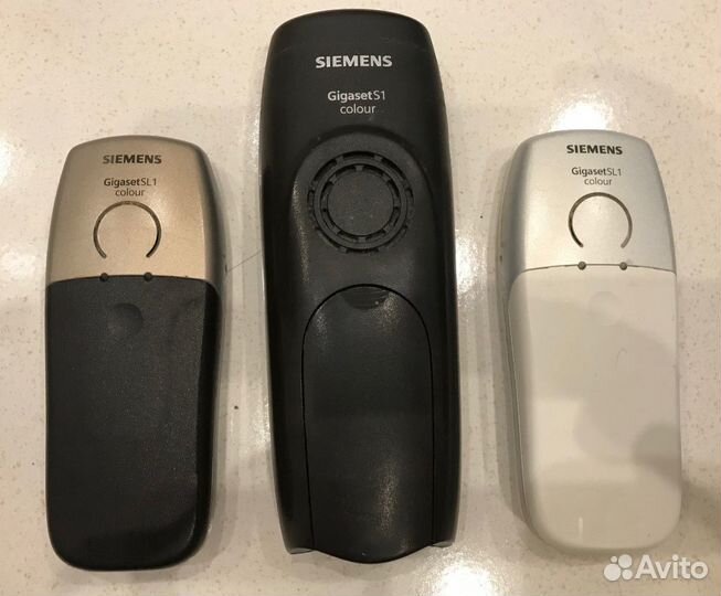 Радиотелефон Siemens Gigaset SL150 + 3 трубки с зу