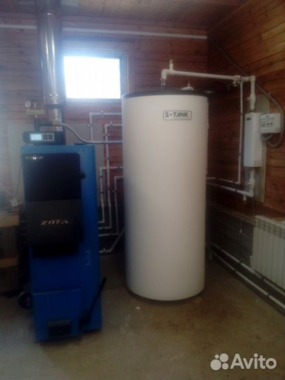 Монтаж систем отопления и водоснабжения