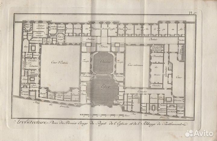 Гравюры. Архитектура. Чертежи. 1780 г. Ч3