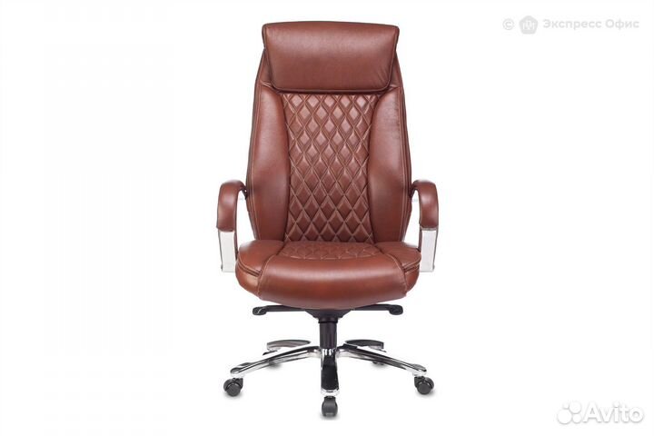 Кресло для руководителя Бюрократ T-9924SL/chokolat