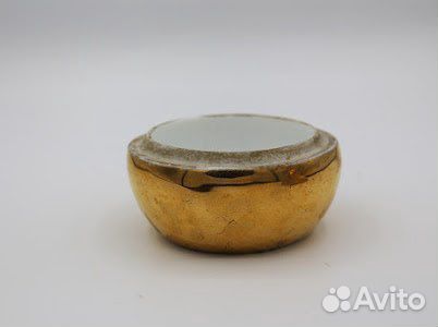 Шкатулка Гиря. Кузнецов, 19 век. Фарфор