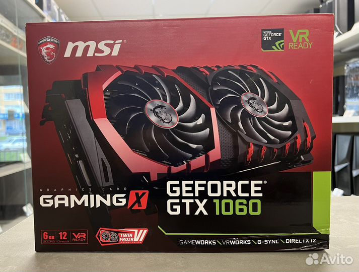 GTX 1060-6gb MSI Gaming X