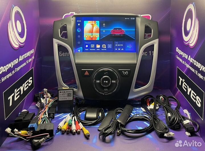 Штатная магнитола Ford Focus 2011-2019 CC3 2K 4-64