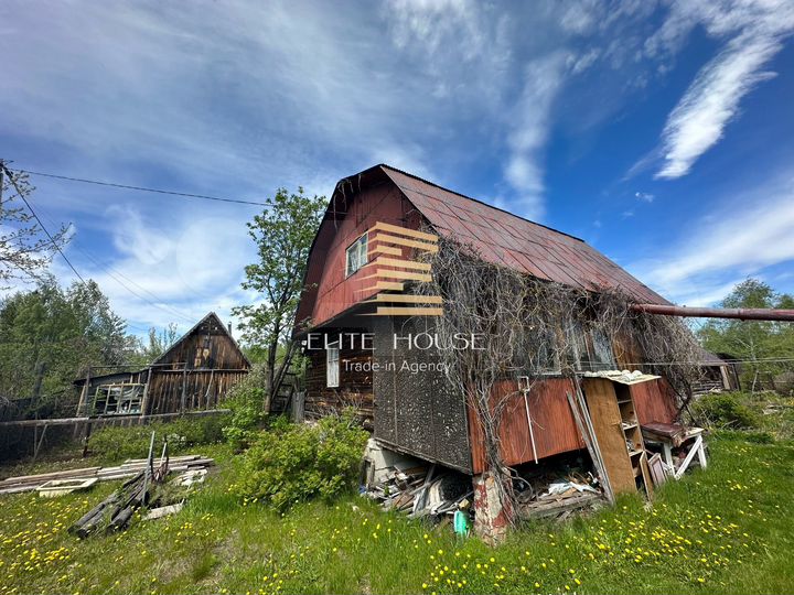 Дача 61,2 м² на участке 10 сот.