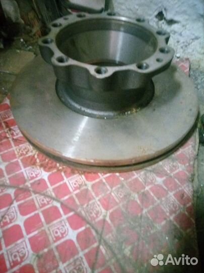 Диск тормозной задний Ман Л2000 тгл Феби