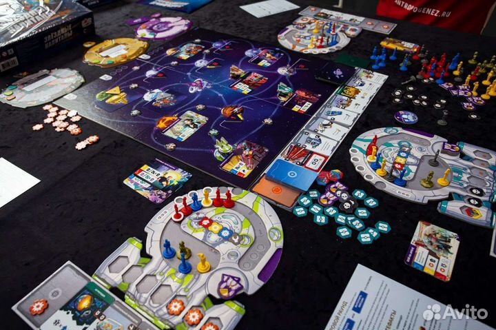 Звездные капитаны настольная игра