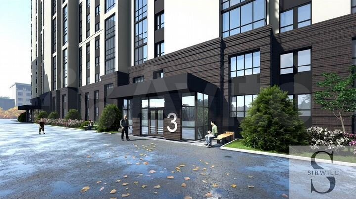 2-к. квартира, 56,2 м², 1/14 эт.
