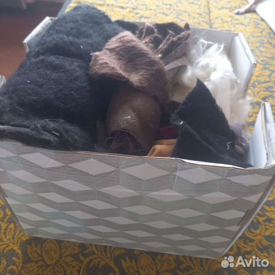 Куски,лоскуты меха для творчества времен СССР