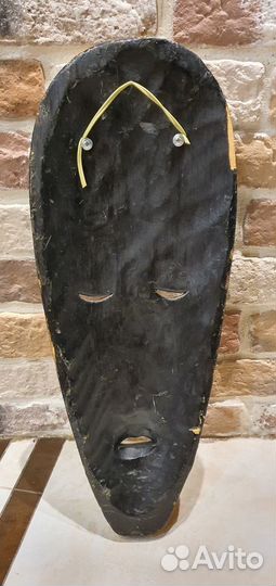 Африканская настенная маска дерево