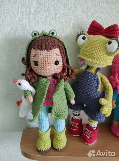 Вязаная кукла