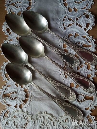 Мельхиоровые ложки, вилки СССР