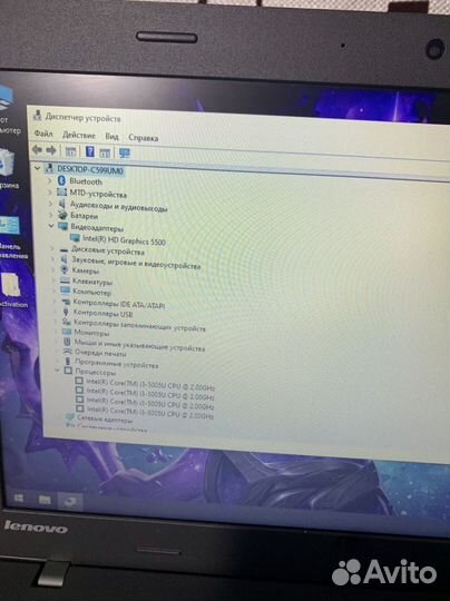 Ноутбук Lenovo thinkpad L450 i3-5005u c SSD
