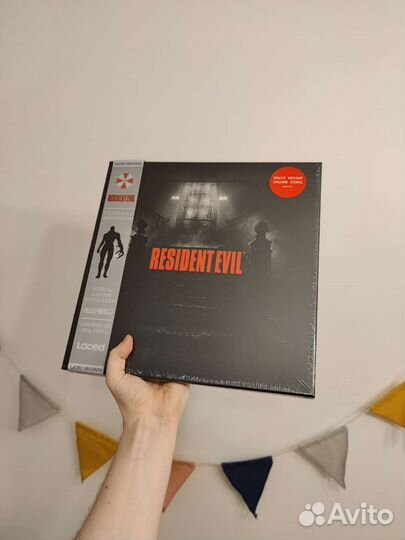 Resident Evil BOX винил цветной 3xLP + Slipmat