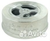 Обратный клапан abra-D71-H71W-16/25 Ду20 Ру25 пружинный межфланцевый
