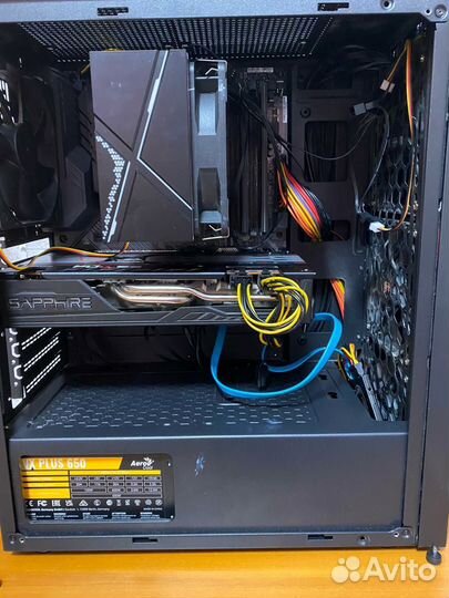 Игровой пк rx 5700xt, ryzen 5 2600x, ddr4 16gb