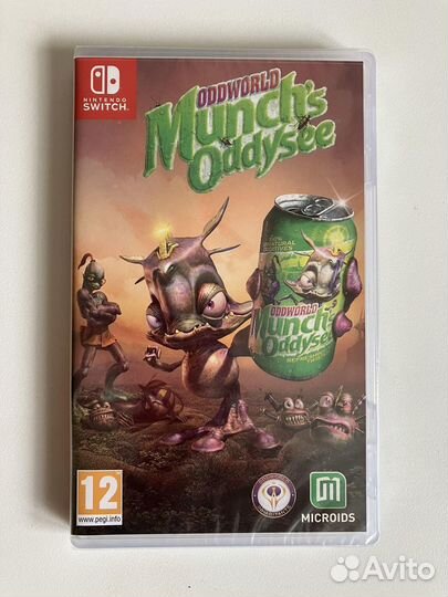 Switch Oddworld Munch's Oddysee (Новый)
