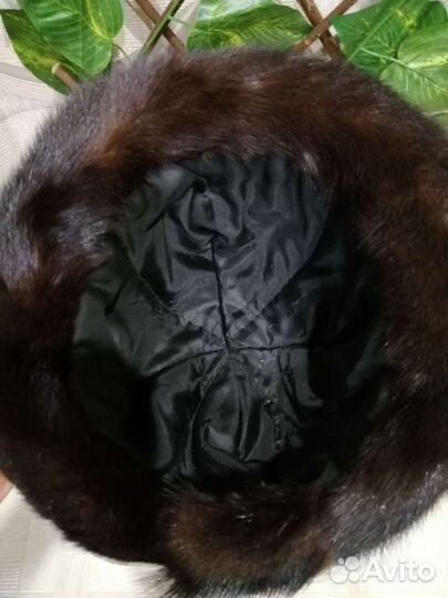 Шляпа женская норковая