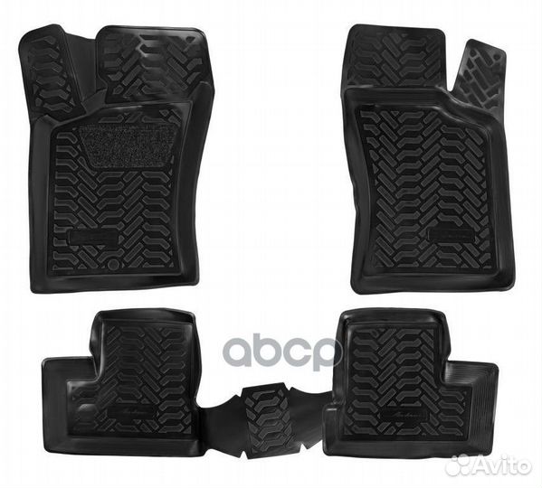 Ковры в салон (3D с подпят.) для Daewoo Nexia