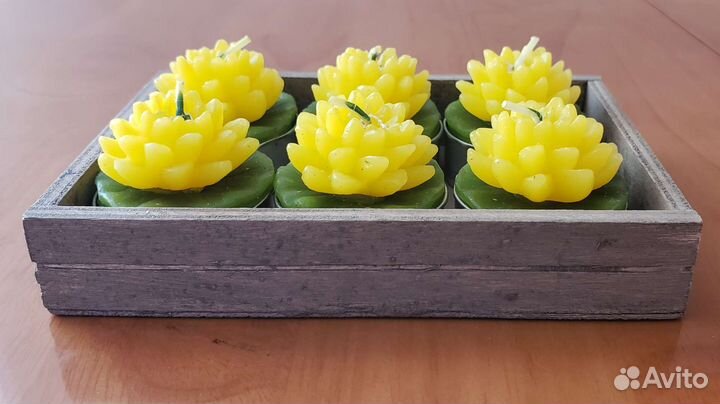 Новый набор Голландия свеча подсвечник 6 свечей