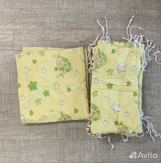 Бортики для детской кроватки