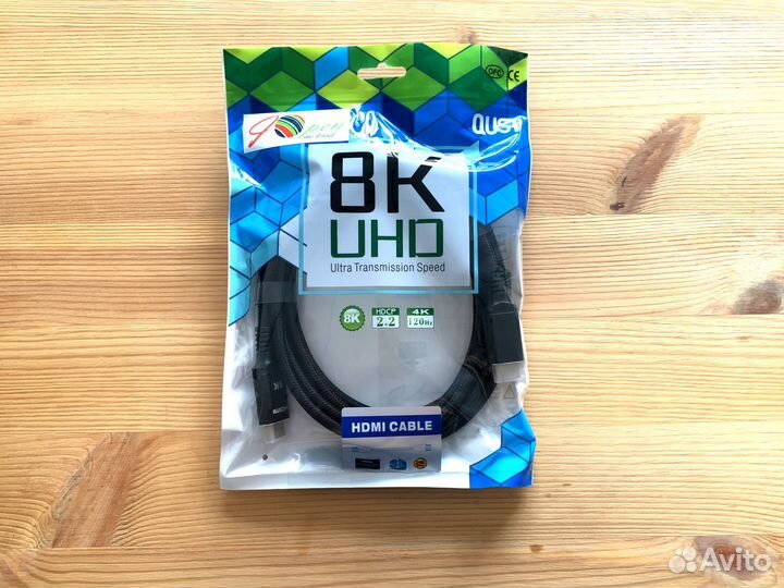 Hdmi кабель v.2.1 - 3 метра, 8K 60Ghz