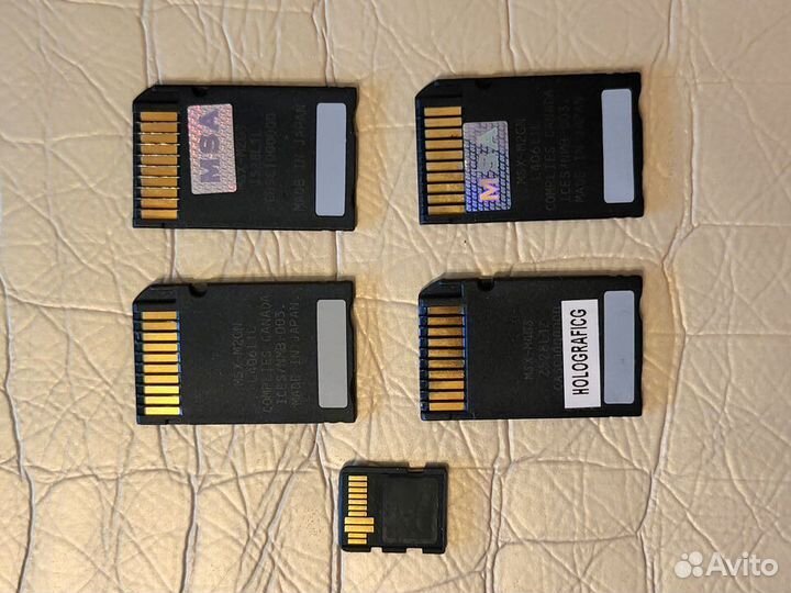 Sony Memory Stick - карты и адаптеры