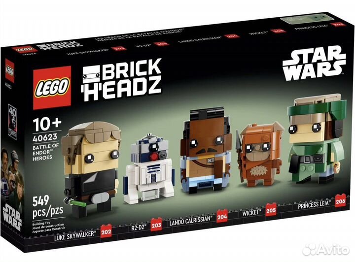 Lego 40623 Star Wars BrickHeadz в Наличии