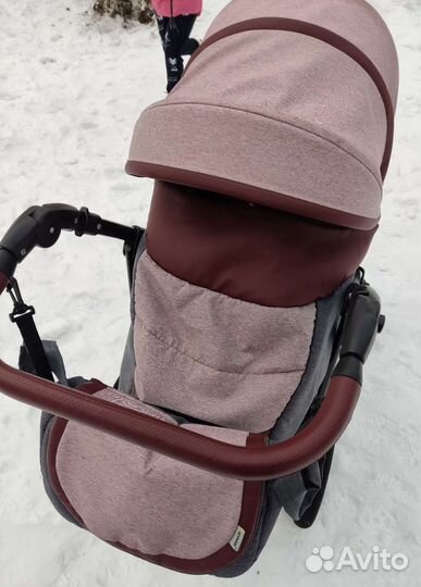 Прогулочная коляска Prampol с реверсивным блоком