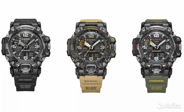 Часы Мужские Casio G-Shock GWG-2000-1A1