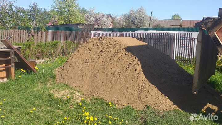 Песок щебень доставка
