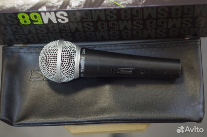 Shure SM58S микрофон (высококачественная реплика)